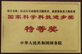 國家科學(xué)科技進(jìn)步獎特等獎